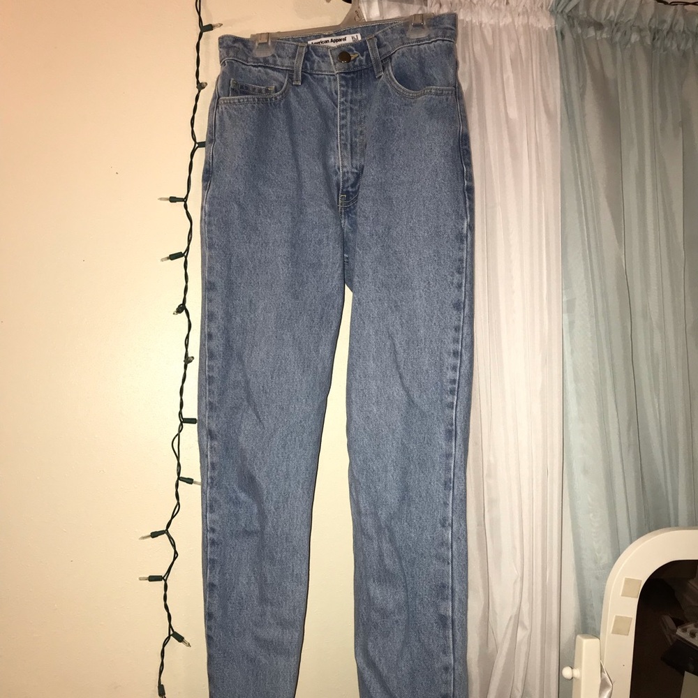 American Apparel Mom Jeans